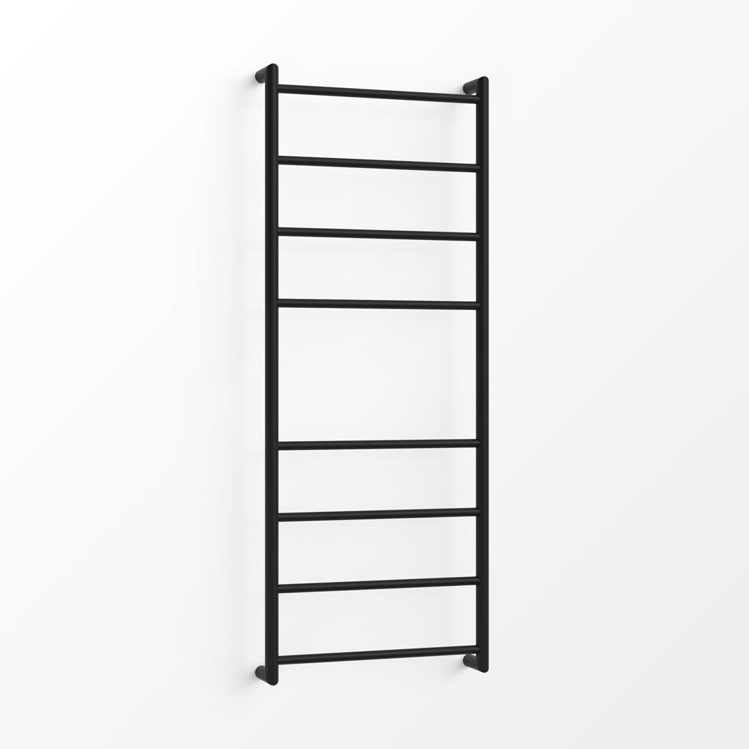 Fluid Heated Towel Ladder - 130x48cm