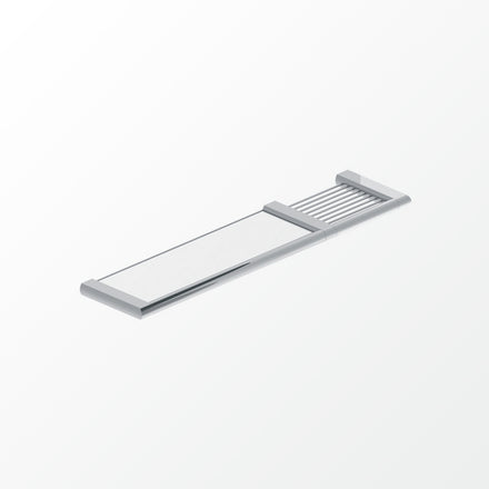 Bizu Glass Shelf & Rack Combo - 48cm